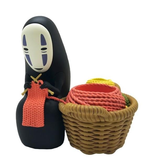 SPIRITED AWAY - No Face knit - Figure Pencil Holder 7.5cm