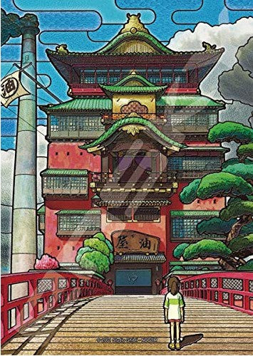 SPIRITED AWAY - Aburaya - Stained Glass Puzzle 208P