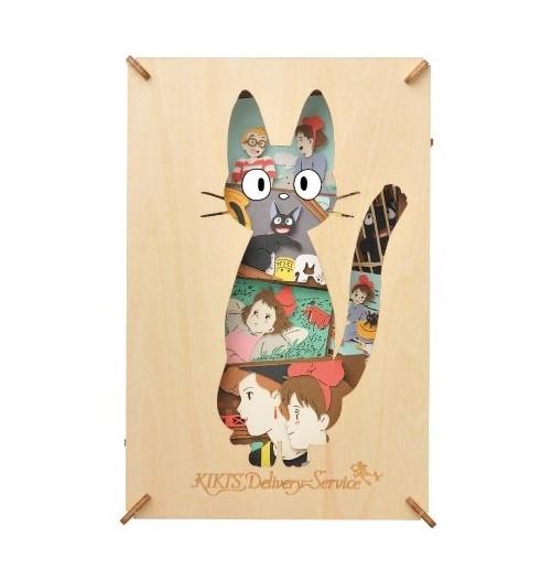 KIKI'S DELIVERY SERVICE - Jiji - Paper Theater Wood style