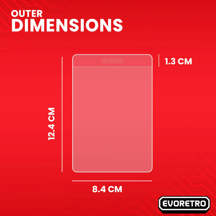 EVORETRO - Semi-Rigid Card Holders 50pc