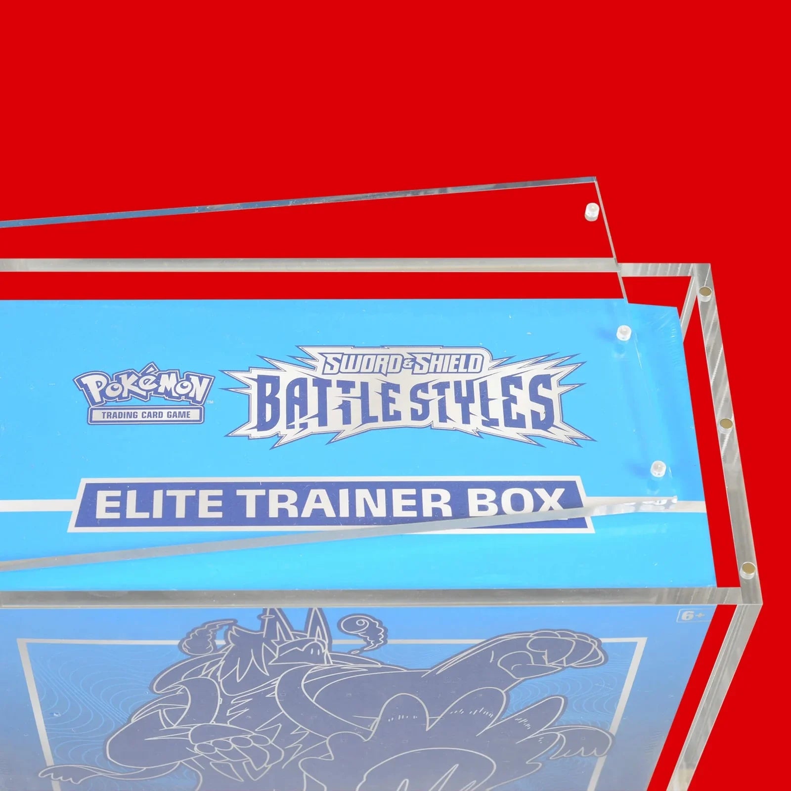 EVORETRO - Acrylic Protection ETB Elite trainer box w/ Magnet 1pcs