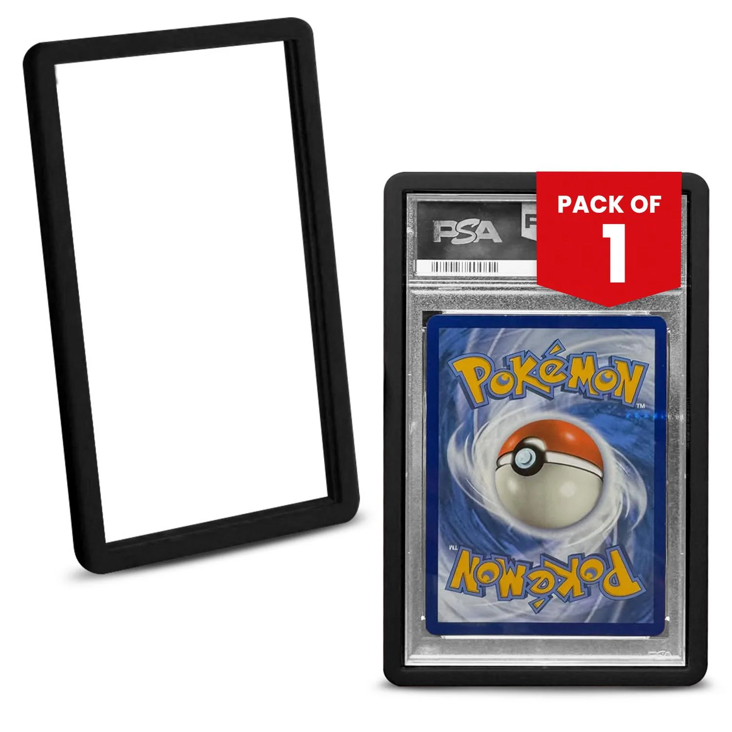 EVORETRO - Black Bumber For PSA Graded Card 1pc