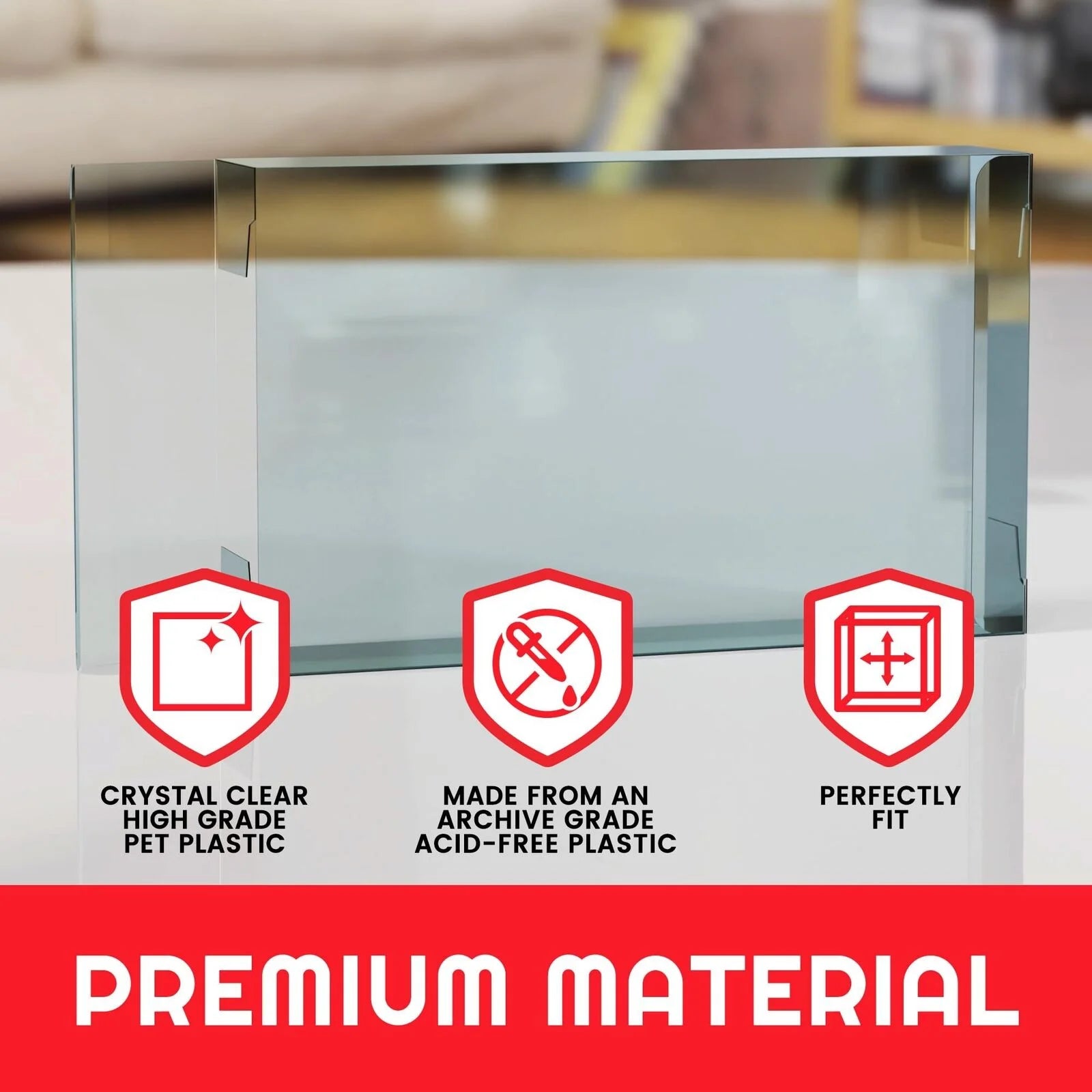 EVORETRO - Protector for Lorcana 24 pack booster pack of 5