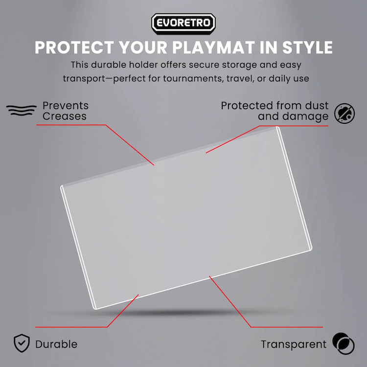EVORETRO -  Topload Holder For Playmat 5pc