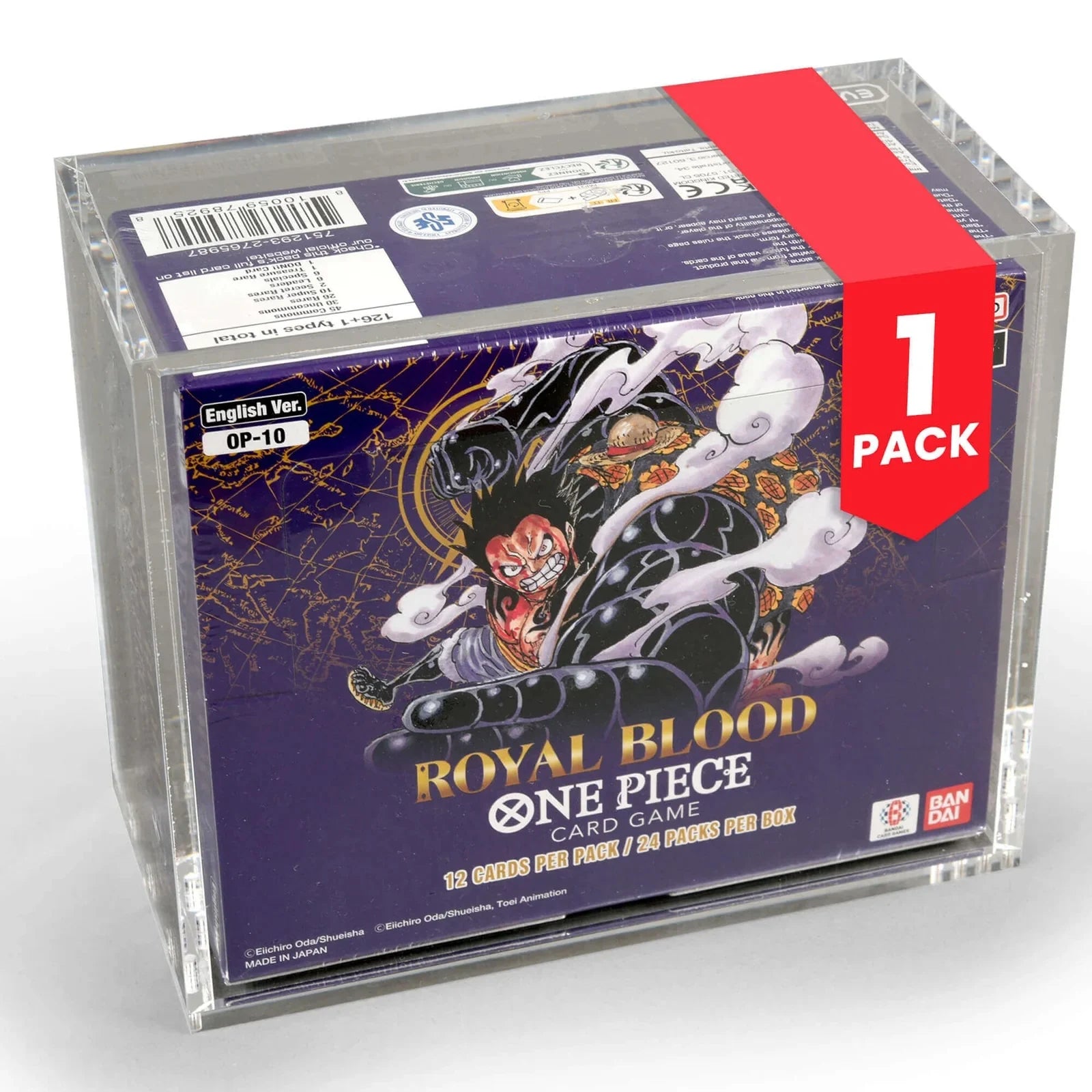 EVORETRO - Acrylique Magnetic Protector For Display One Piece 1pc