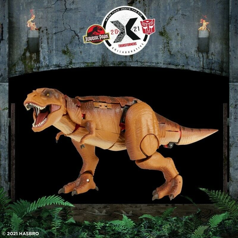 TRANSFORMERS - COLLABORATIVE Jurassic Park - Tyrannocon Rex
