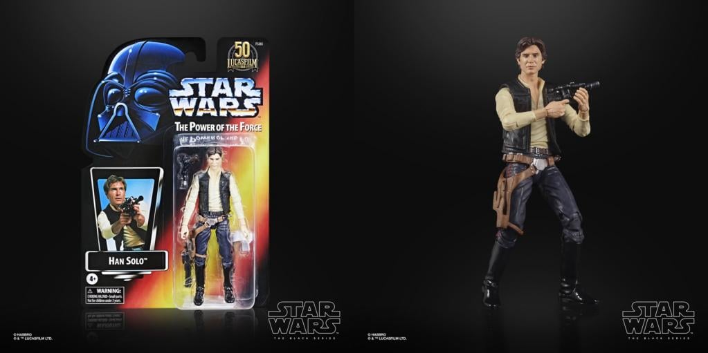 STAR WARS - Han Solo - Figurine Power of the Force 15cm