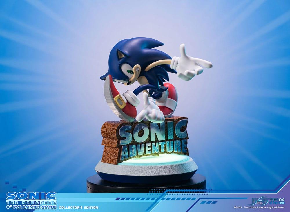 SONIC ADVENTURE - Sonic The Hedgehog - Statue Collector Edition 23cm