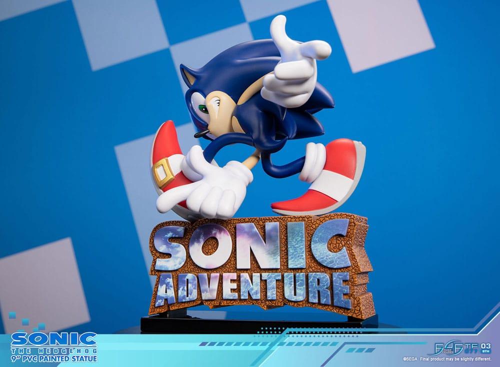 SONIC ADVENTURE - Sonic The Hedgehog - Statue Standard Edition 21cm