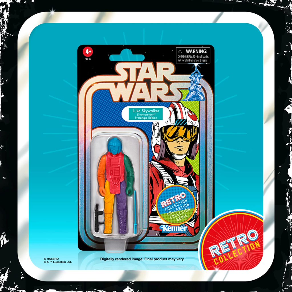 STAR WARS – Luke Skywalker „Snowspeeder“ – Figur Retro Coll. 10 cm