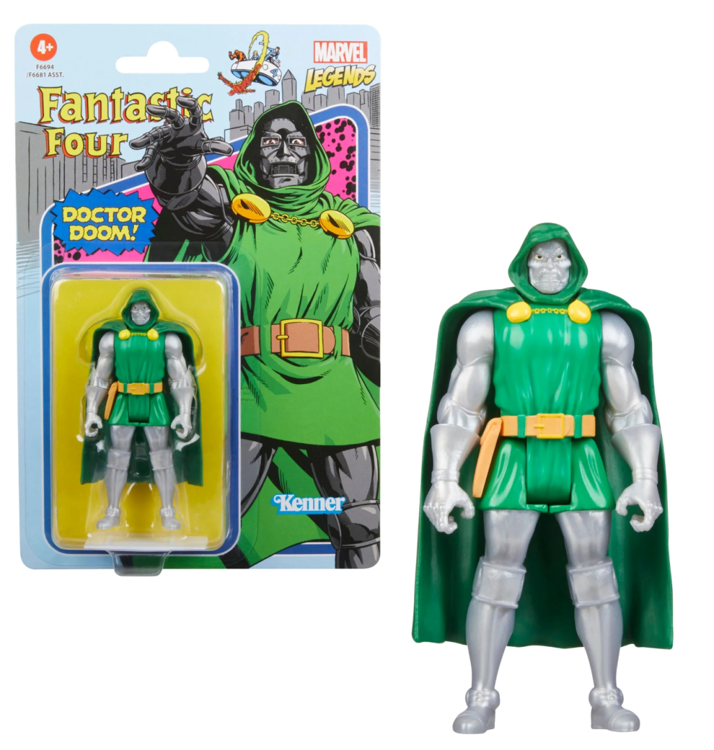 MARVEL - Doctor Doom - Figur Legends Retro Collection 9cm