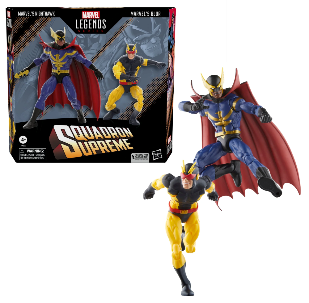 MARVEL - Marvel's Nighthawk & Marvel's Blur - Fig. Legend Series 15cm