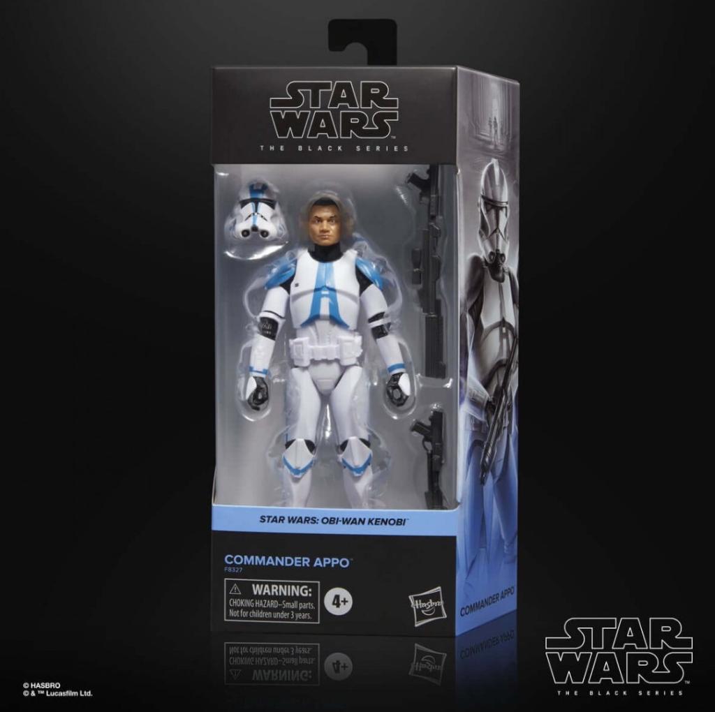 STAR WARS OBI-WAN - Commander Appo - Figur Black Series 15cm