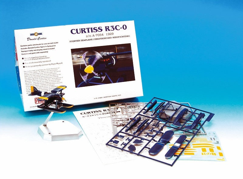 PORCO ROSSO - R3C-0 Hydravion - Model Kit to paint 1/72