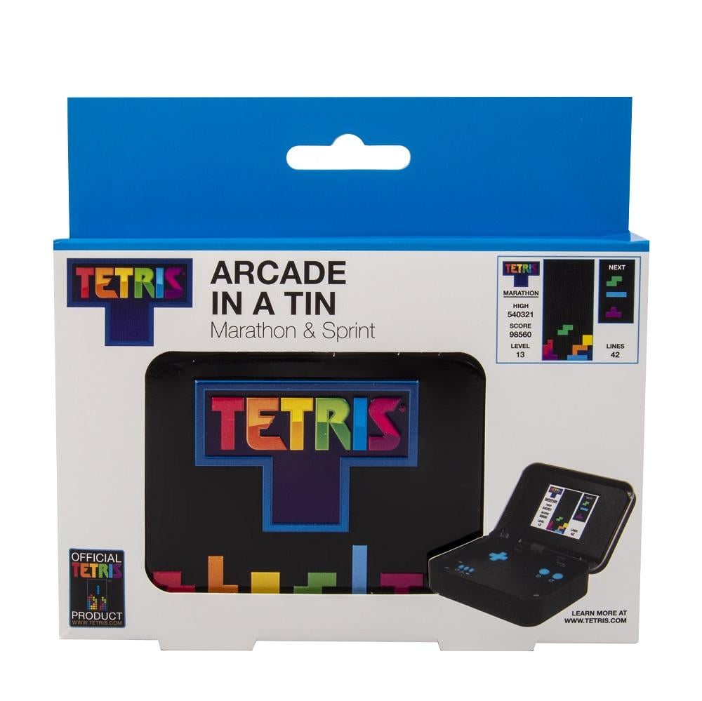 TETRIS - Retro Game Arcade in a Tin