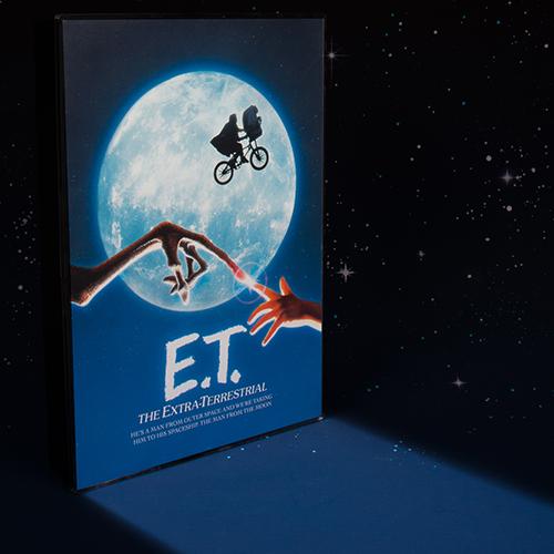 ET Der Außerirdische – Filmplakat hell – Größe A4