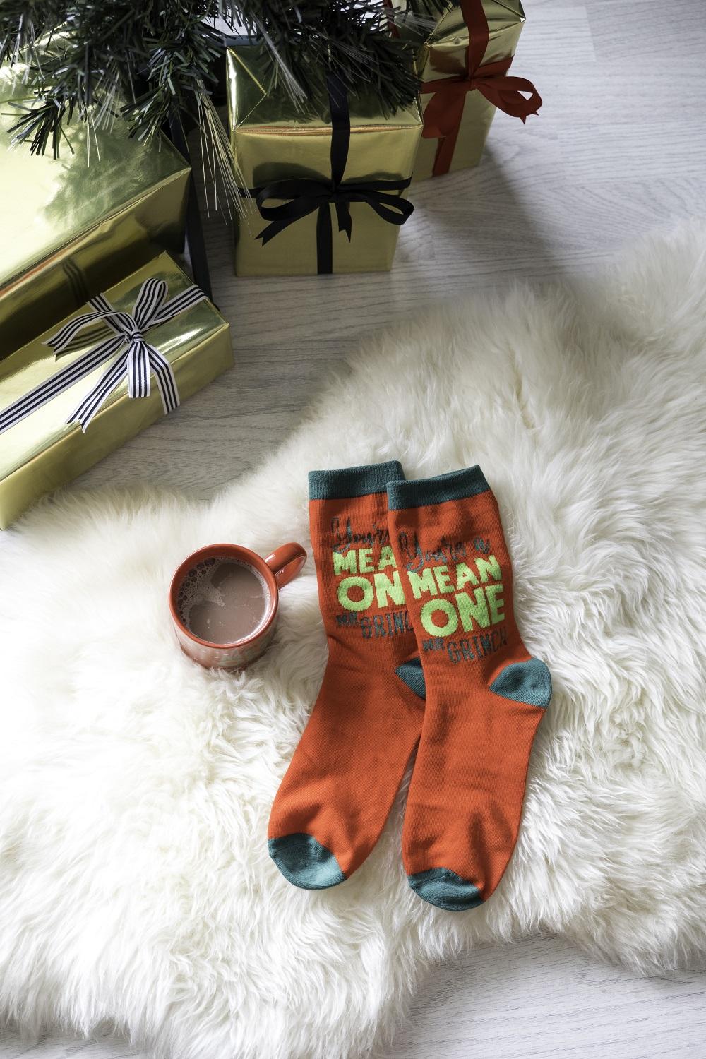 GRINCH - Gift Box - Mug 460 ml + Pair of Socks