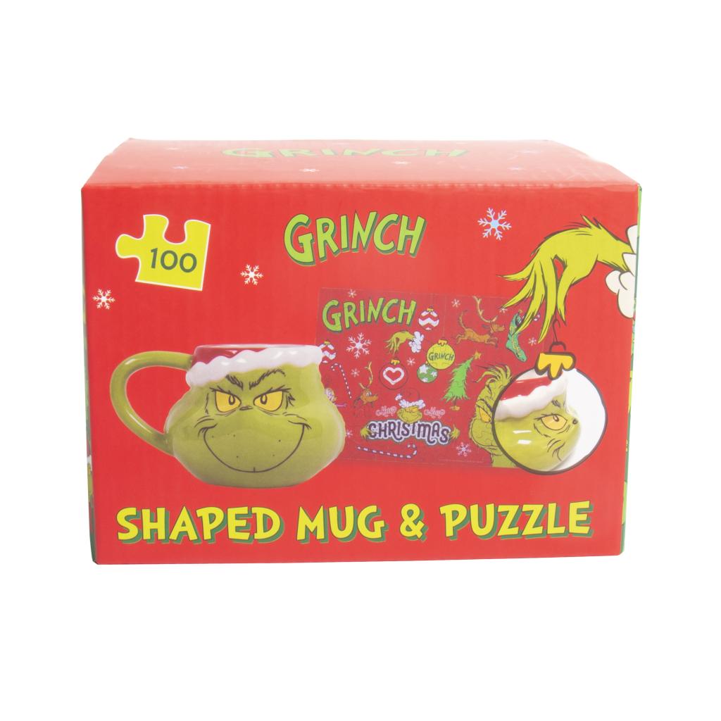 GRINCH - Gift Box - Mug 12Oz + Puzzle 100pc