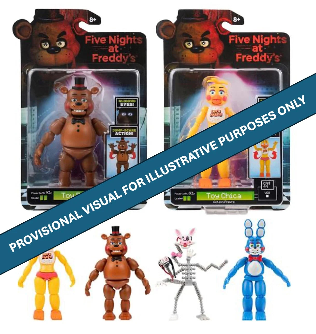 Five Night At Freddy - Core Figure 13 cm Packs - (Assortment 6)