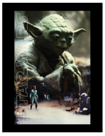 STAR WARS - Yoda Key Art - Collector Print 30x40cm