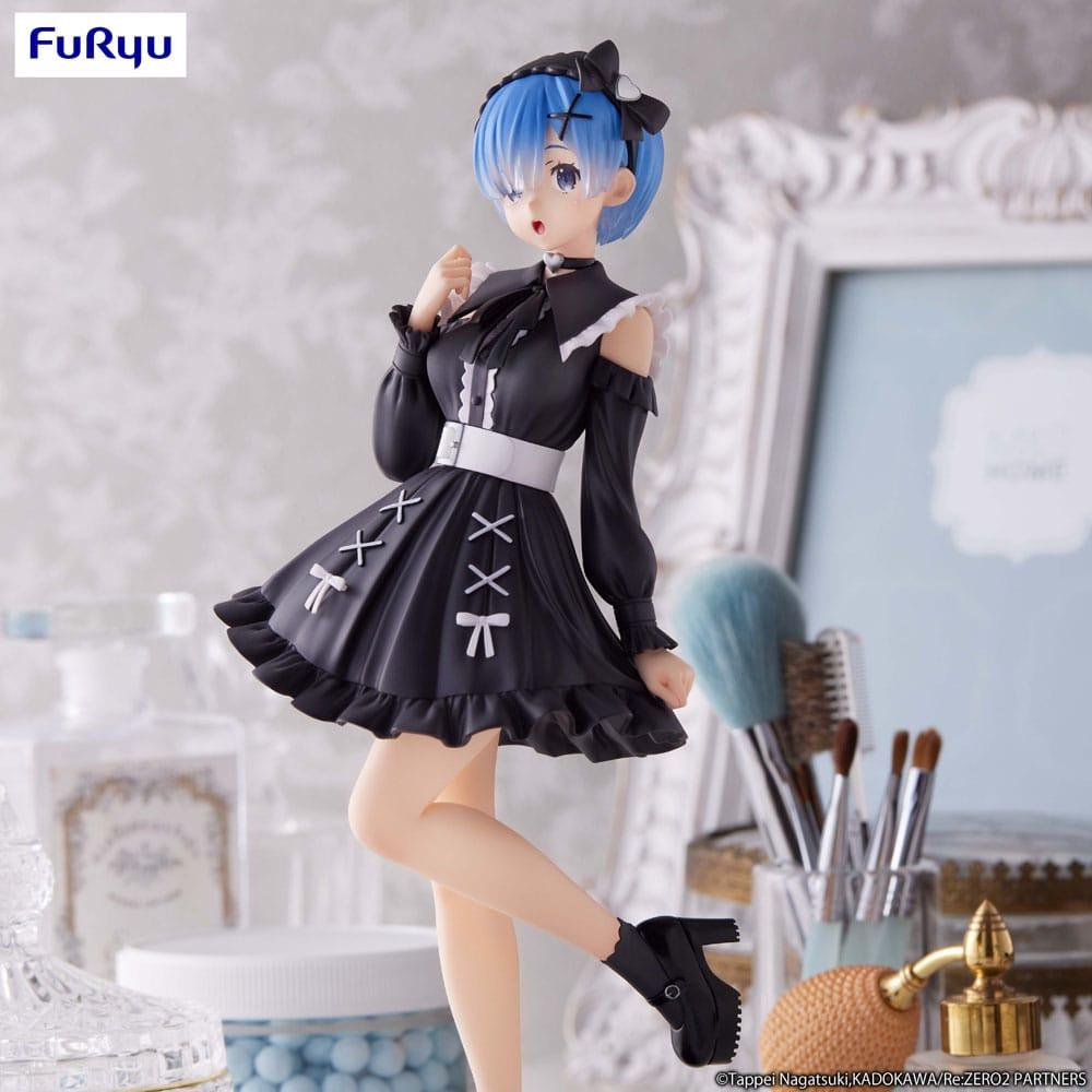 RE ZERO - Rem "Girly Outfit  Black" - Statue Trio-Try-It 21cm