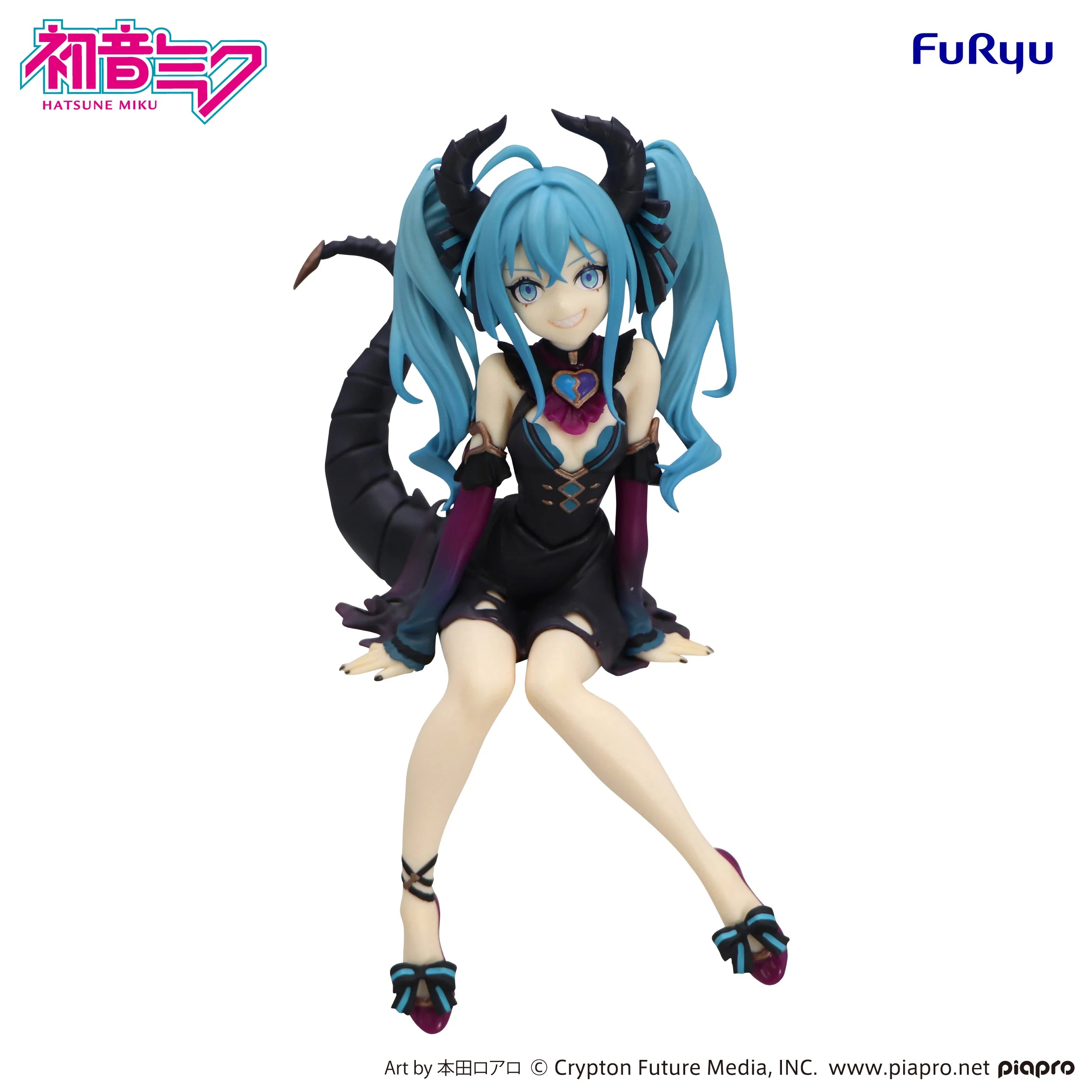 HATSUNE MIKU - Hatune Miku Villain - Statue Noodle Stopper 16cm