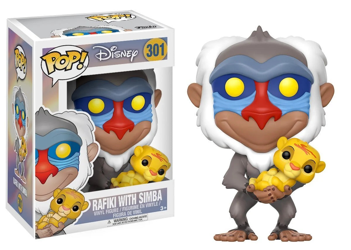 DISNEY - Lion King - POP N° 301 - Rafiki with Simba