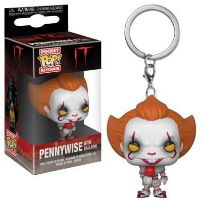 Pocket Pop Keychains : IT - Pennywise with Red Ballon