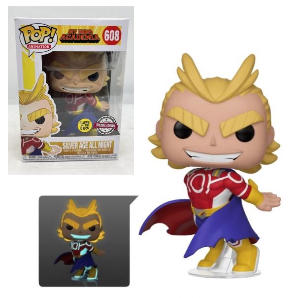 MY HERO ACADEMIA - POP N° 608 - Silver Age All Might GITD SPECIAL EDIT