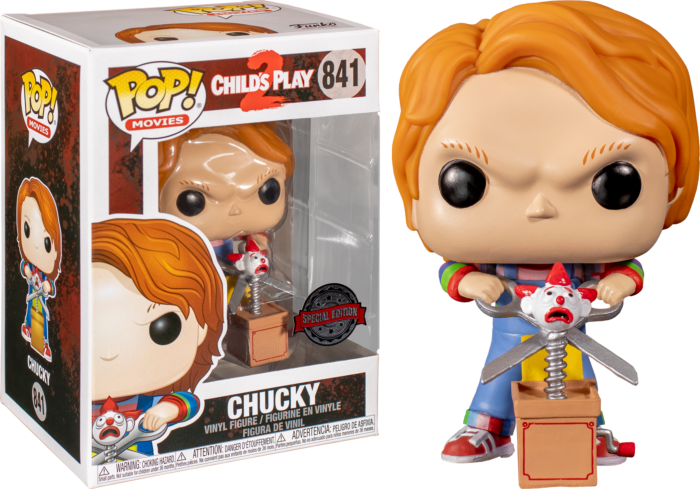 CHUCKY - POP Movies N° 841 - Chucky w/ Buddy & Giant Scissors