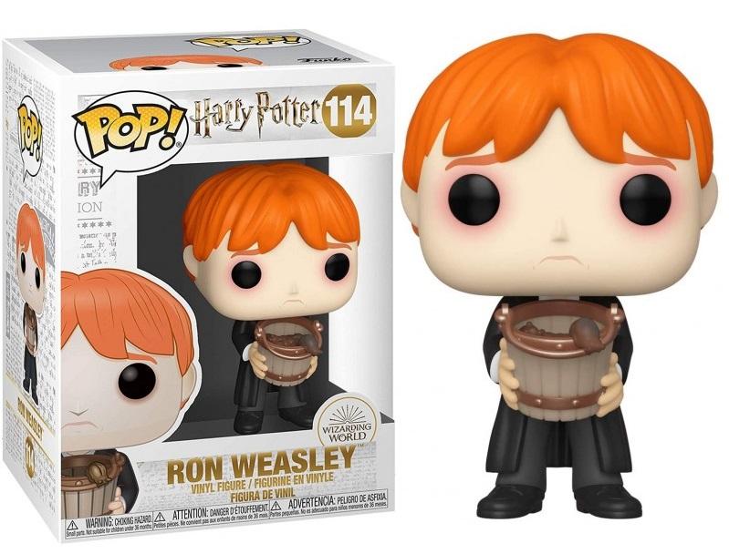 HARRY POTTER - POP N° 114 - Ron Pucking Slug w/ Bucket