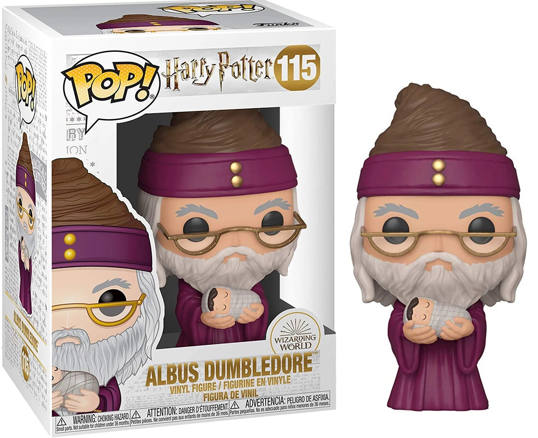 HARRY POTTER - POP N° 115 - Dumbledore w/ Baby Harry