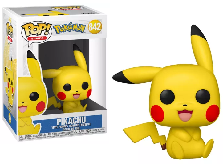 POKEMON - POP Games N° 842 - Pikachu (Sitting)