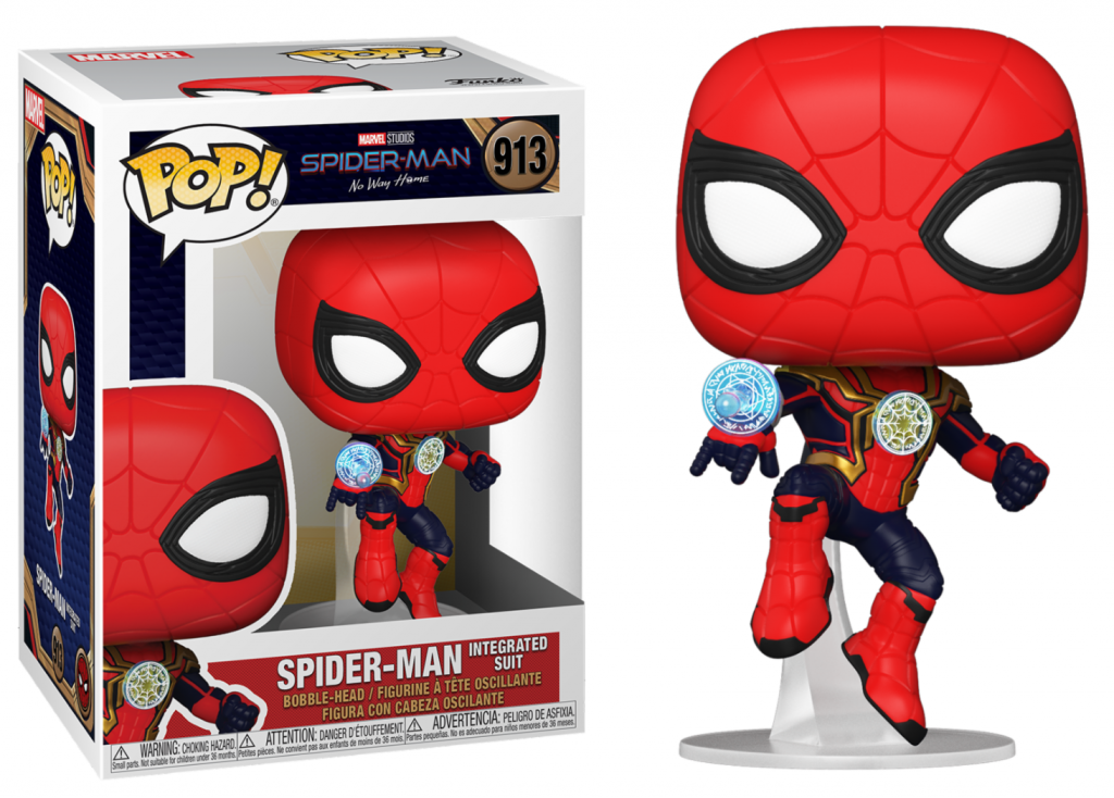 SPIDER-MAN - POP Nr. 913 - Spider-Man (Integrierter Anzug)