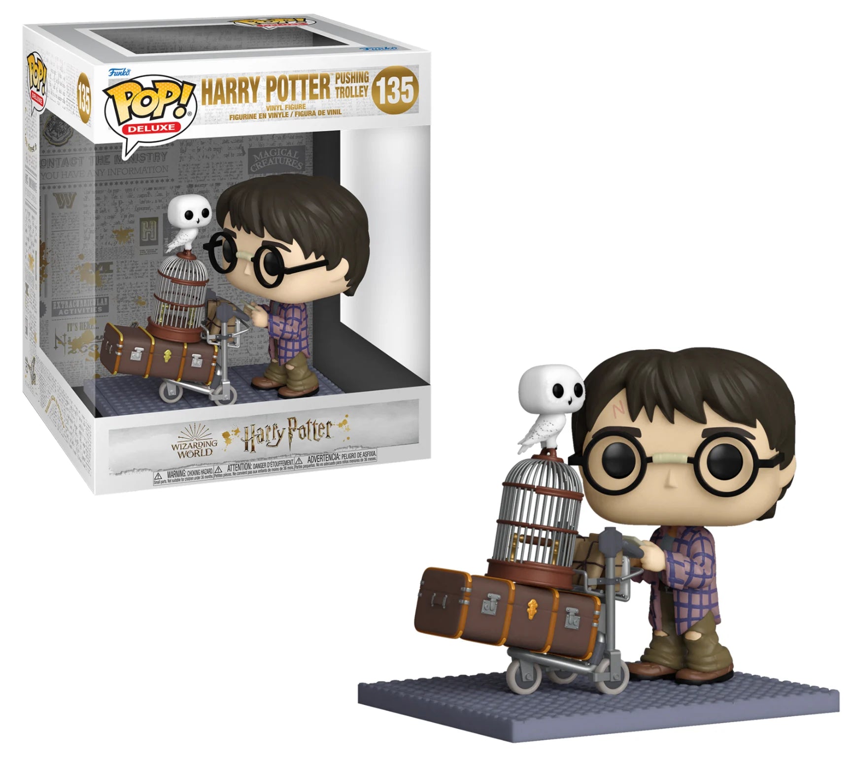 HARRY POTTER Anniversary – Pop Deluxe Nr. 135 – Harry-Schiebewagen