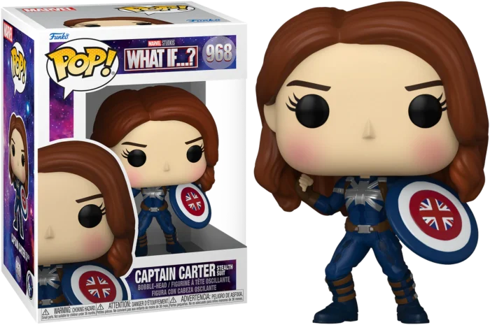 MARVEL WAS Wäre, wenn - POP Nr. 968 - Captain Carter (Stealth)
