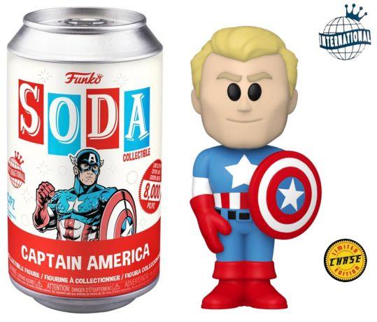 MARVEL – Vinyl Soda – Captain America mit Chase
