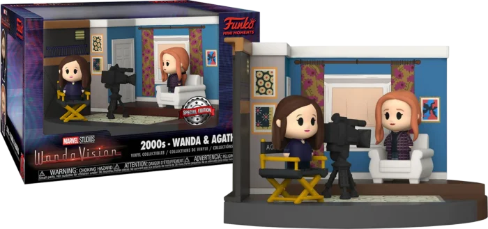 WANDAVISION – POP Mini Moments – Wanda &amp; Agatha 2000er