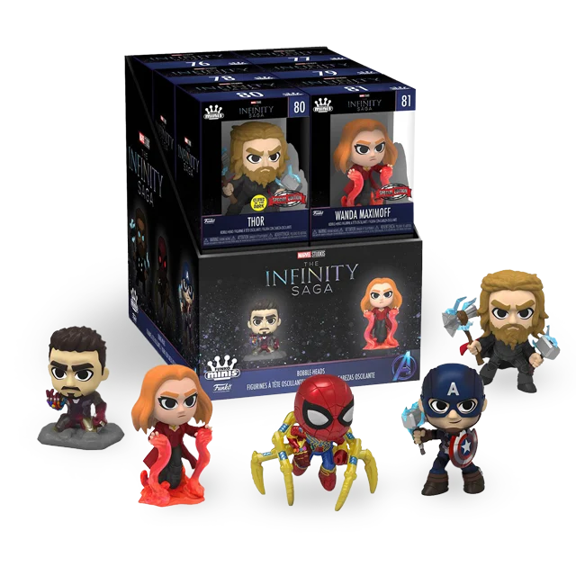 MARVEL - Infinity Saga - Vinyl Figures (BOX 12 Figures)