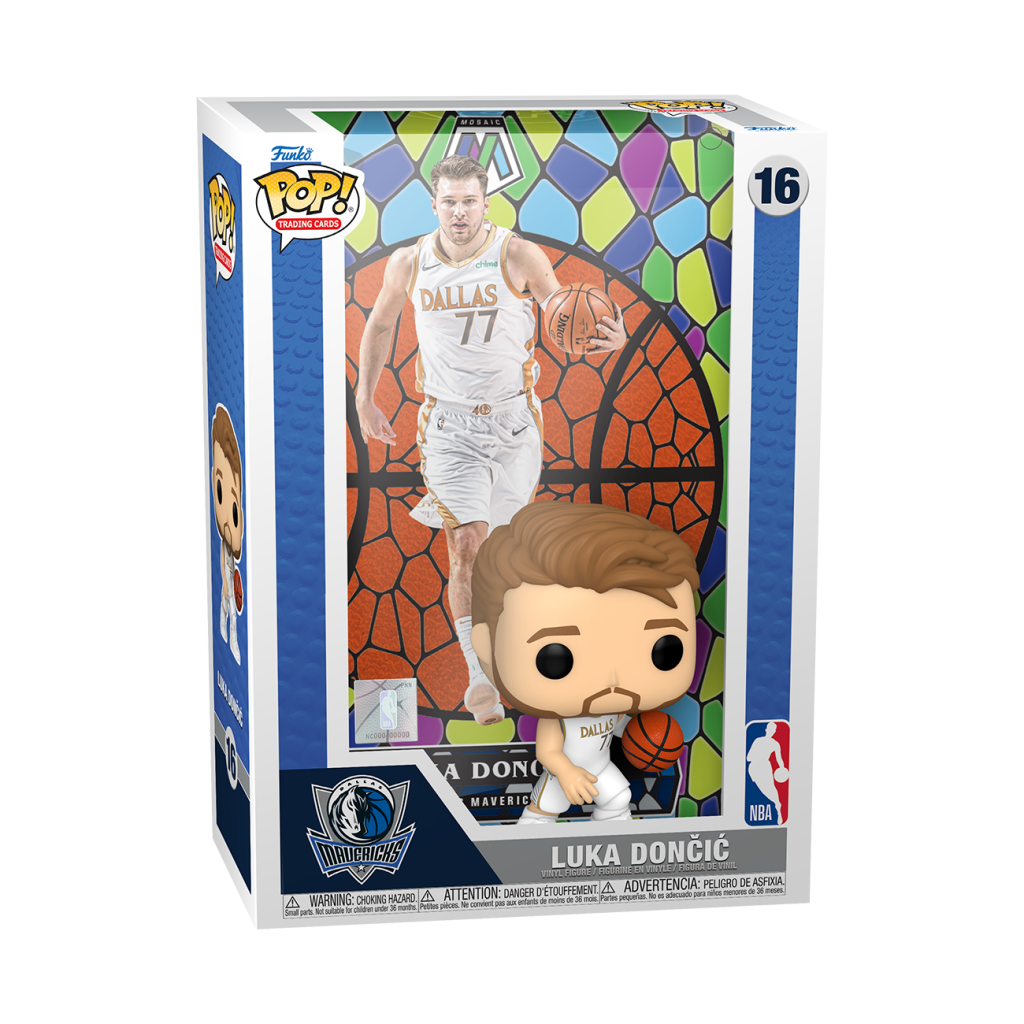 NBA - POP Trading Cards N° 16 - Luka Doncic (Mosaic)