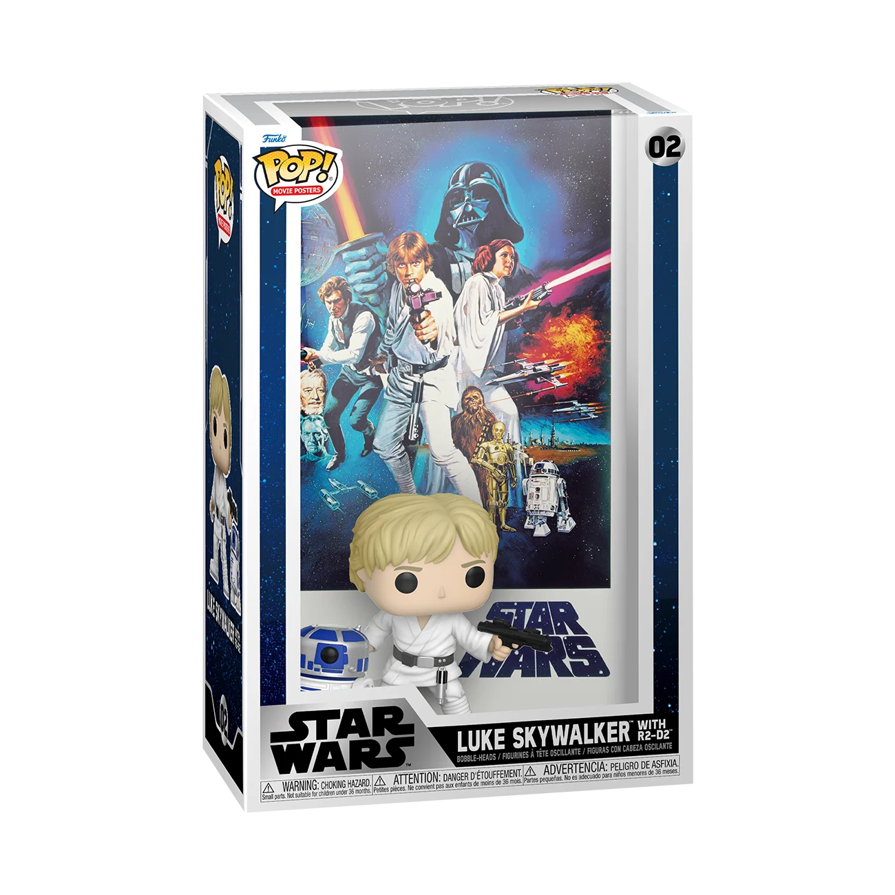 STAR WARS - POP-Filmplakat Nr. 02 43x28x14 Eine neue Hoffnung