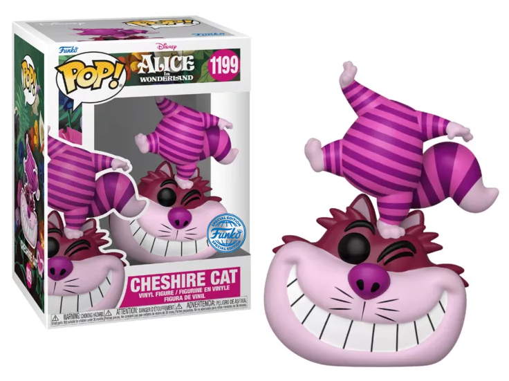ALICE IN WONDERLAND - POP N° 1199 - Cheshire Cat with Chase