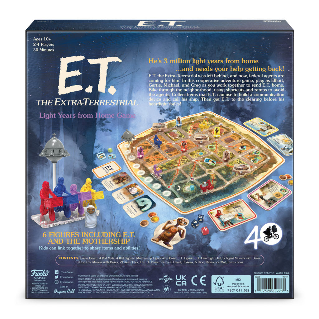 ET THE EXTRA - TERRESTRIAL: Light Years from Home Game - UK