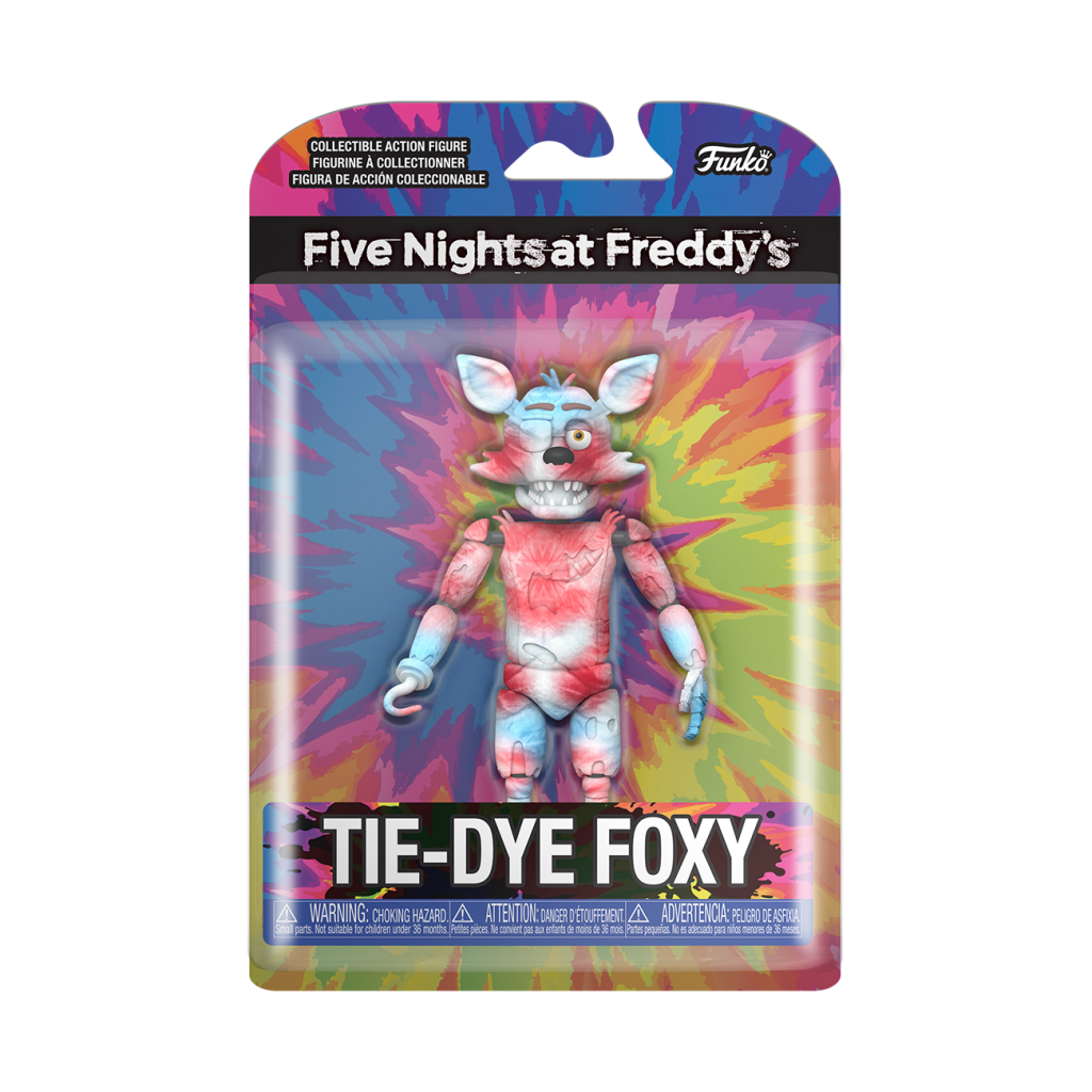 FNAF – TieDye Foxy – Actionfigur POP 12,5 cm