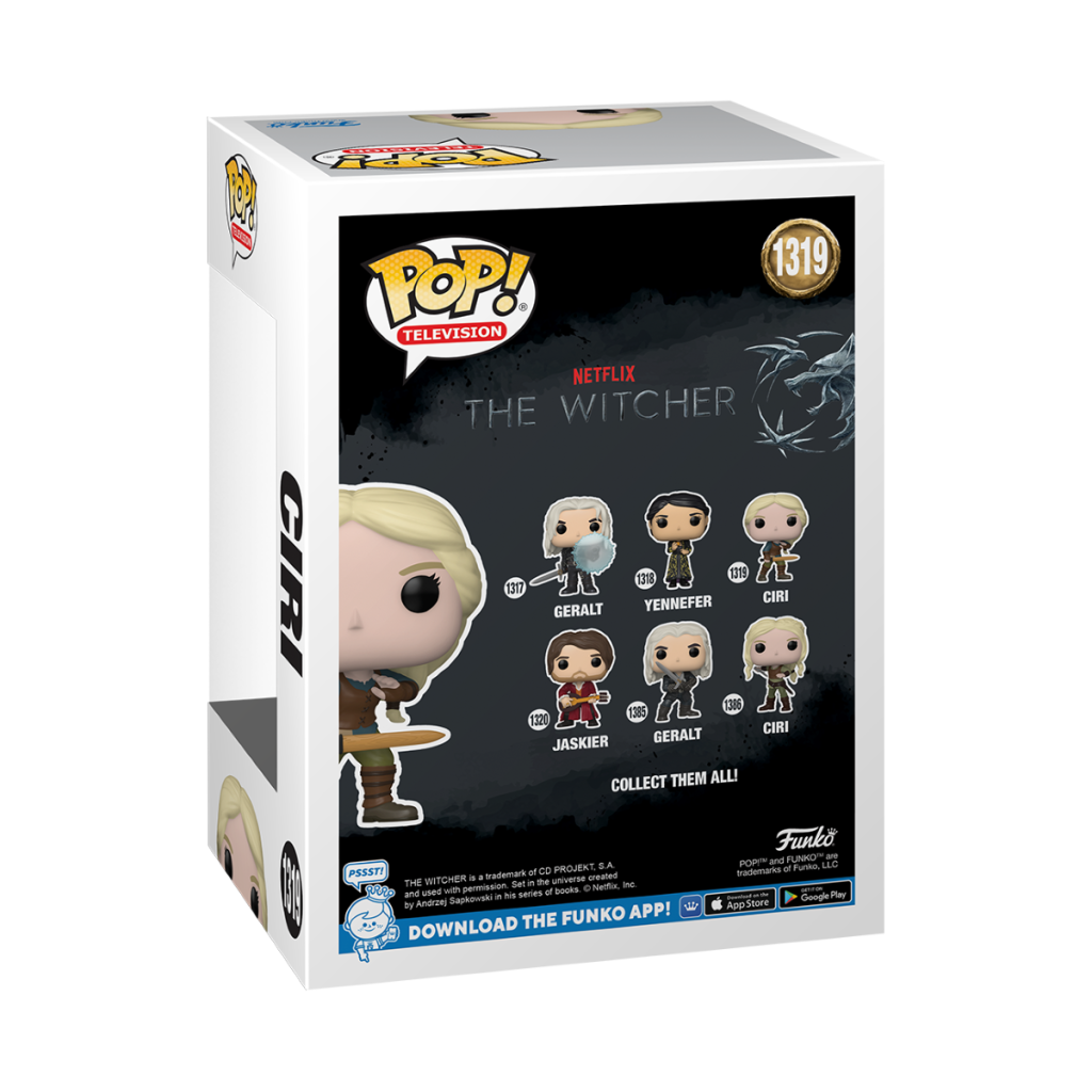 THE WITCHER S2 - POP TV N° 1319 - Ciri with Sword