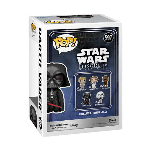 STAR WARS - POP N° 597 - Darth Vader