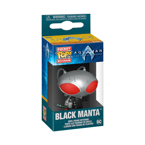 AQUAMAN 2 – Pocket Pop Schlüsselanhänger – Black Manta