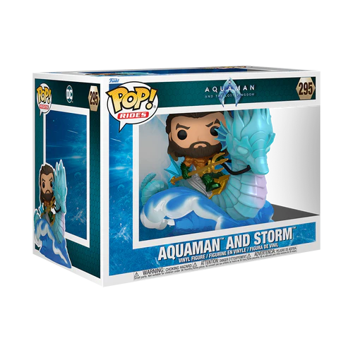 AQUAMAN 2 - POP Ride DLX Nr. 295 - Aquaman und Storm