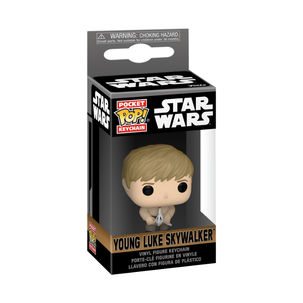 STAR WARS OBI-WAN KENOBI -Pocket Pop Schlüsselanhänger -Luke Skywalker „Young“