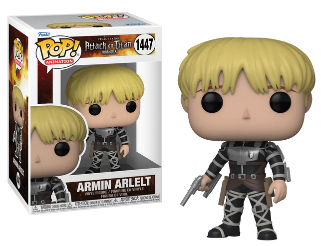 ATTACK ON TITAN S5 - POP Animation N° 1447 - Armin Arlert with Chase
